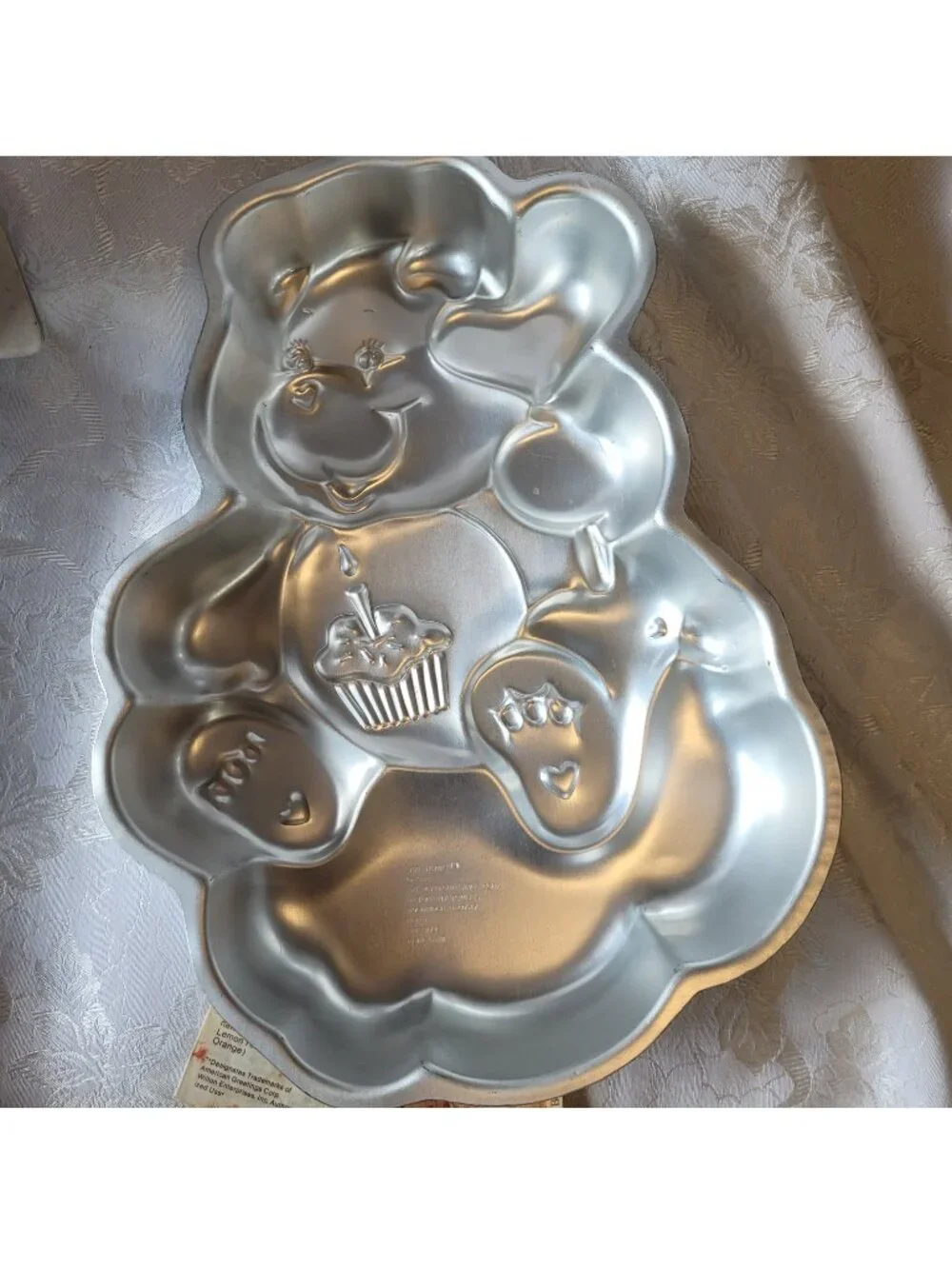Vintage Wilton Cake Pans Care Bear 3d set lot Brave Lion Birthday retro 1980s